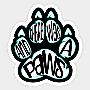 Paws For Love Sticker